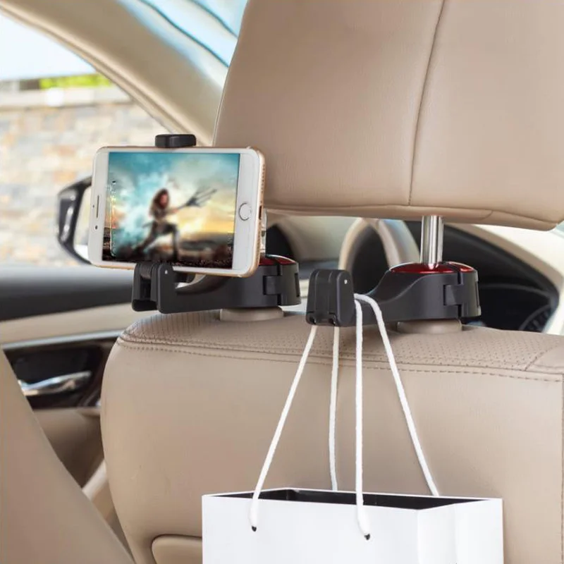 Car bracket Cell Phone Holder Stand Clip Tool Auto Headrest Seat Back Hook dropship | Автомобили и мотоциклы