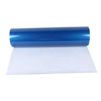 

Decal Car stickers Decor 30x152CM Blue Waterproof Interior 5D Ultra Shiny Glossy