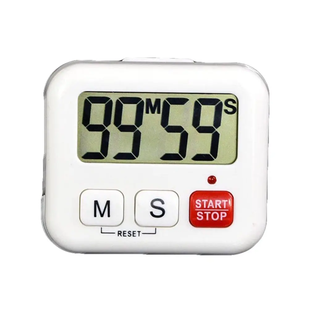 029 Cooking Timer With Loud Alarm Large LCD Display Cooking Timer Magnetic Digital Kitchen Countdown Timer