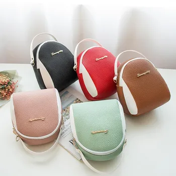 

Fashion Women Shoulders Small Backpack Letter Purse Mobile Phone Messenger Bag Solid Students School bag Casual Ladies Pack