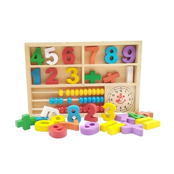 

NICEXMAS 1pc Educational Recognition Puzzle Number Cards Toys Education Set for Toddlers Kids