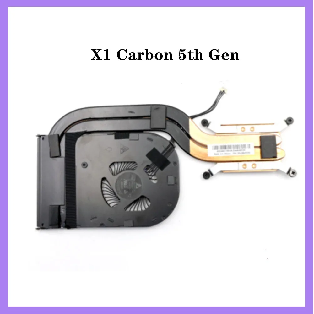 For Lenovo Thinkpad X1 Carbon 5th Gen 2017 (Type 20HR, 20HQ , 20K4, 20K3) CPU Cooler Cooling Fan