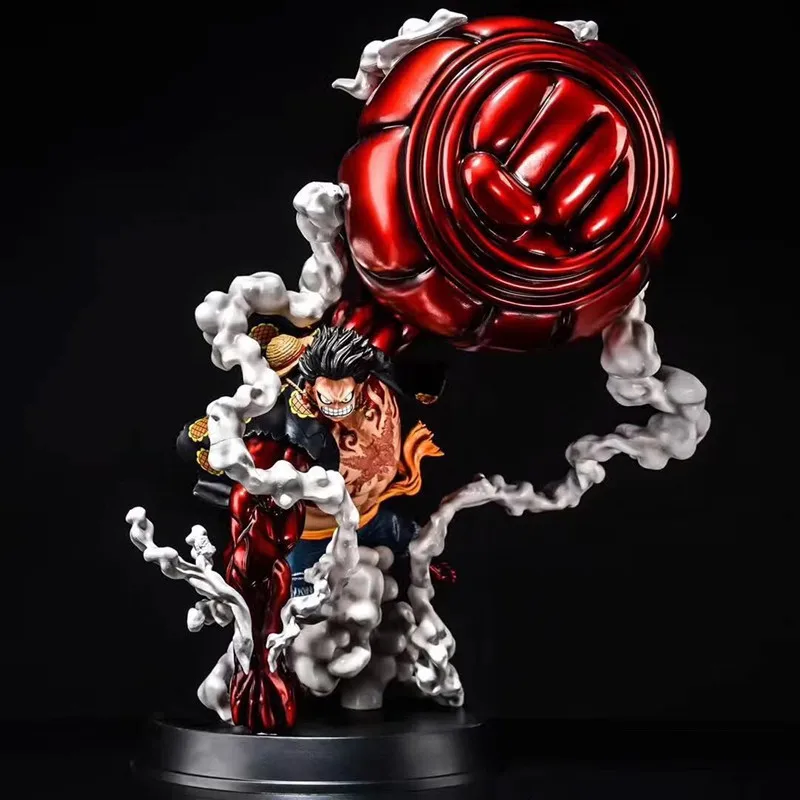 One Piece Luffy Gear 4th King Kong Gun аниме фигурка из ПВХ Коллекционная модель украшение