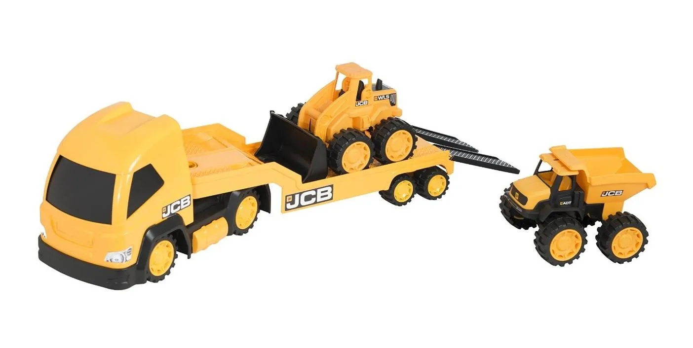 Набор техники HTI Мегаперевозчик JCB 1416075