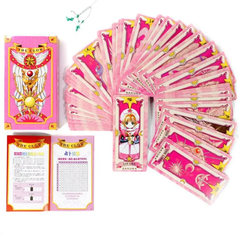 

Anime Cardcaptor Sakura Cosplay Props Clow Card Tarot Cartomancy