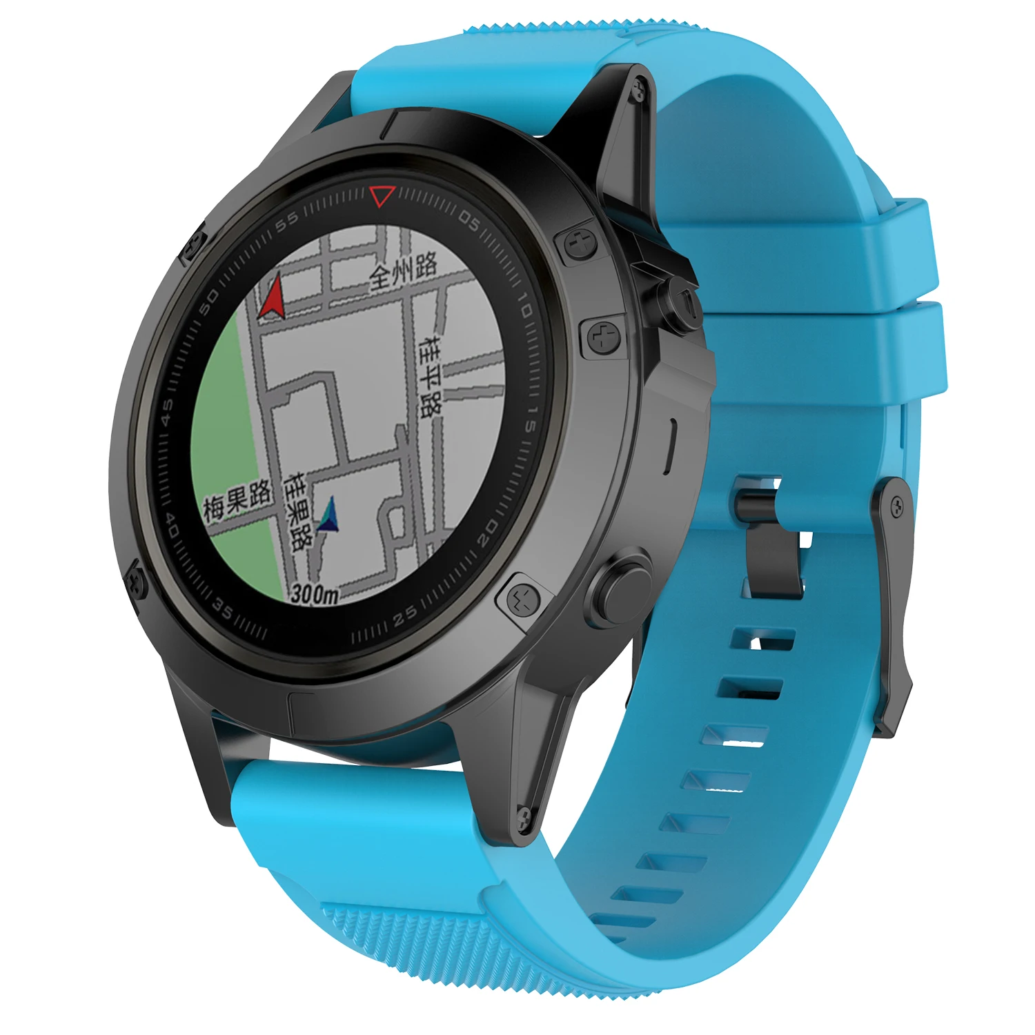 Подходит для Garmin Fenix 6X/fenix5X/fenix3 HR/D2 силиконовый ремешок для MK1 спуск браслет 26 мм