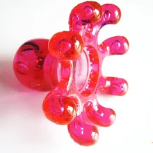 Осьминог форма маленький ABS мышечная боль портативный ручной шеи живота Легкий милый случайный цвет массажер