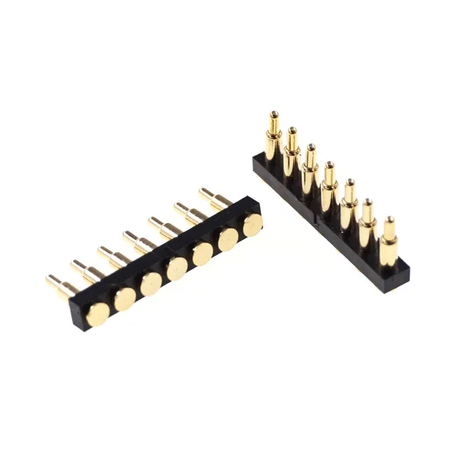 2,54 Mm -Es Hangmagasságú Javítás Tavaszi Gyűszű Pogo 2 3 4 5 6 7 Pin Magasság 7,0
