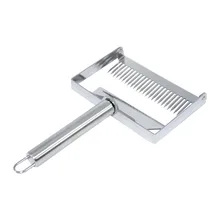 2 в 1, нож для пчеловодства, многофункциональный скребок для раскачивания меда, меда, гребень, скребок, 26pin, ручка из нержавеющей стали, вилка для раскачивания