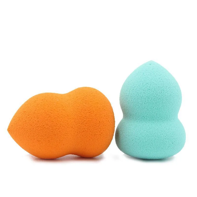 2PC Pack Water Drop Shape Cosmetic Puff Makeup Sponge Blending Face Foundation Cream Smooth Blending Cosmetic 4