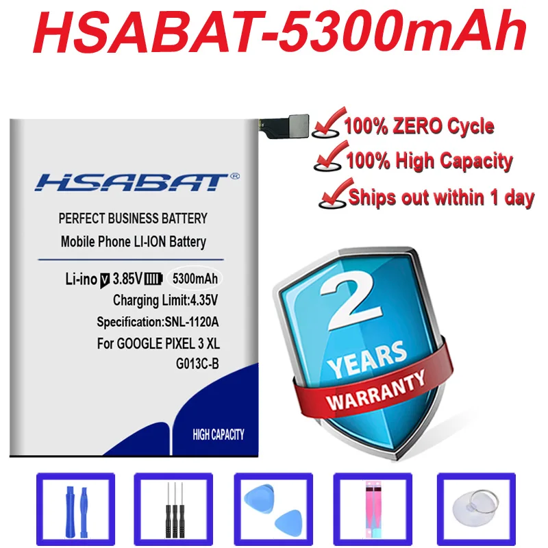 Top Brand 100% New 5300mAh G013C-B Battery for HTC Google G013C Pixel 3 XL in stock | Мобильные телефоны и аксессуары
