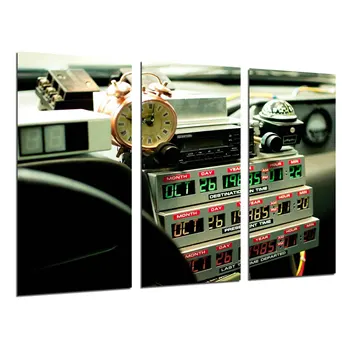 

Back To The Future, Movies, photo print on wood, modern picture decorative 26349