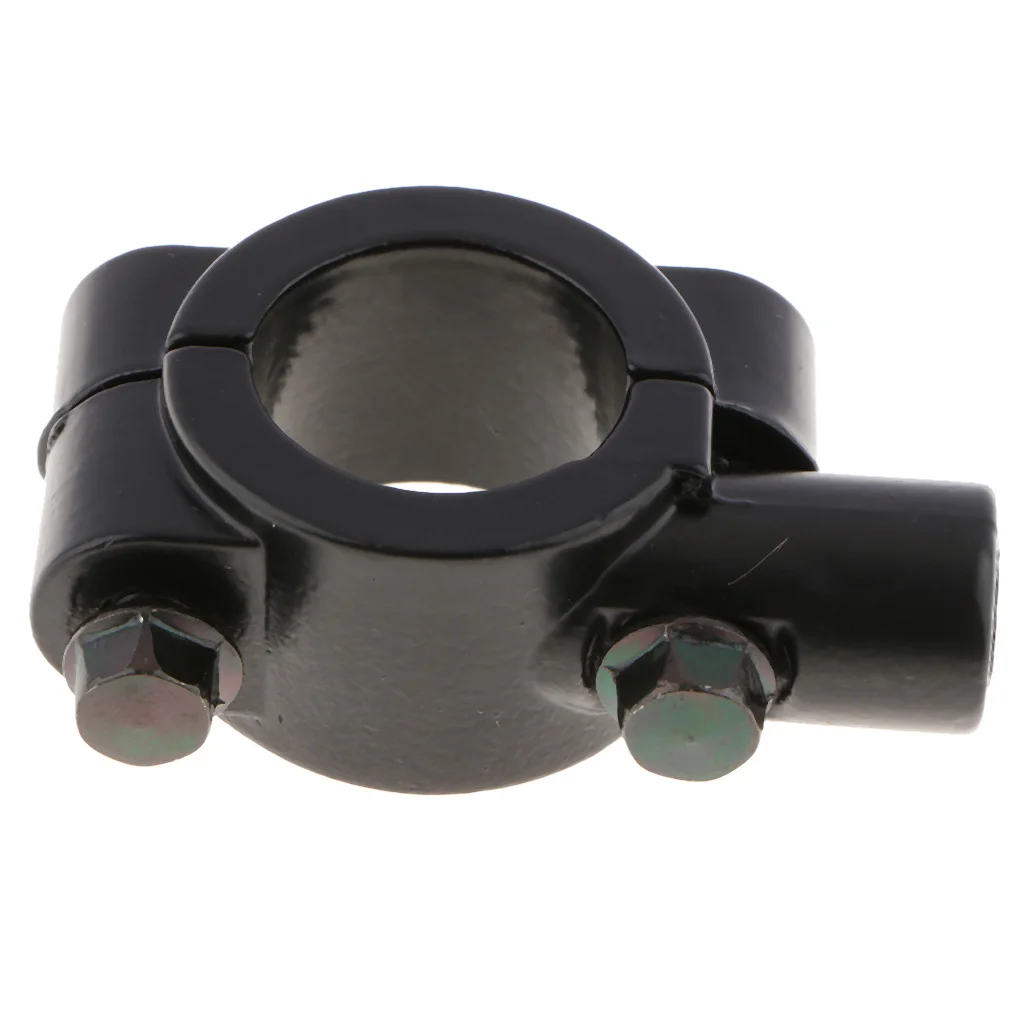Motorcycle Bike 7/8'' HandleBar 8mm Thread Mirror Mount Holder Clamp Adaptor