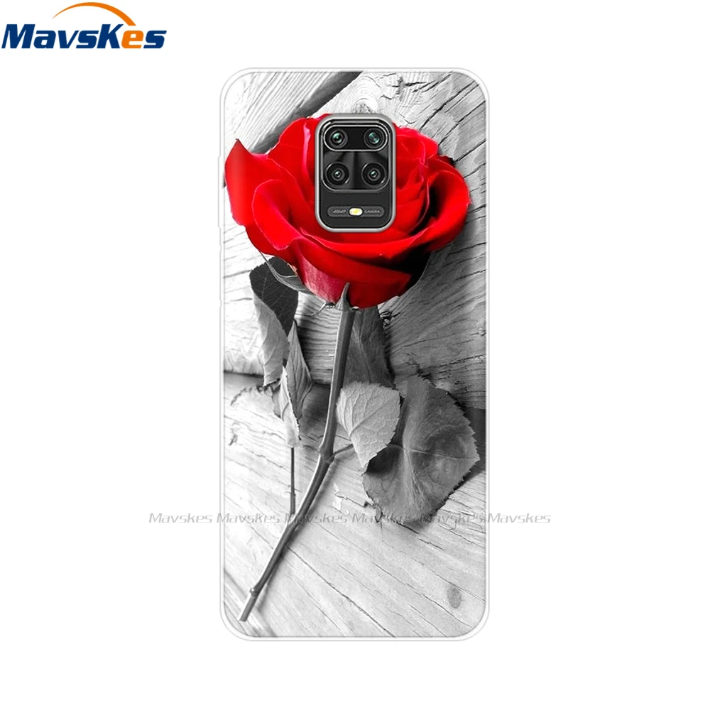 Phone Cases For Xiaomi Redmi Note 9S Case Soft TPU Silicone Protective Shell Back Cover For Redmi Note 9S 9 Pro Max Case Bumper xiaomi leather case case Cases For Xiaomi