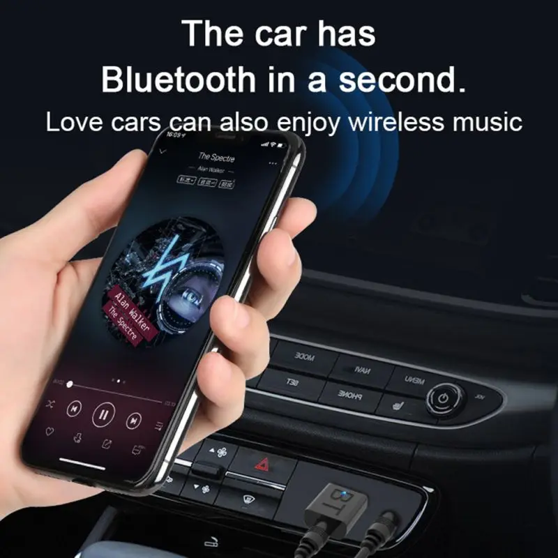Высокое качество USB Bluetooth 5,0 передатчик приемник беспроводной аудио ключ AUX порт адаптер