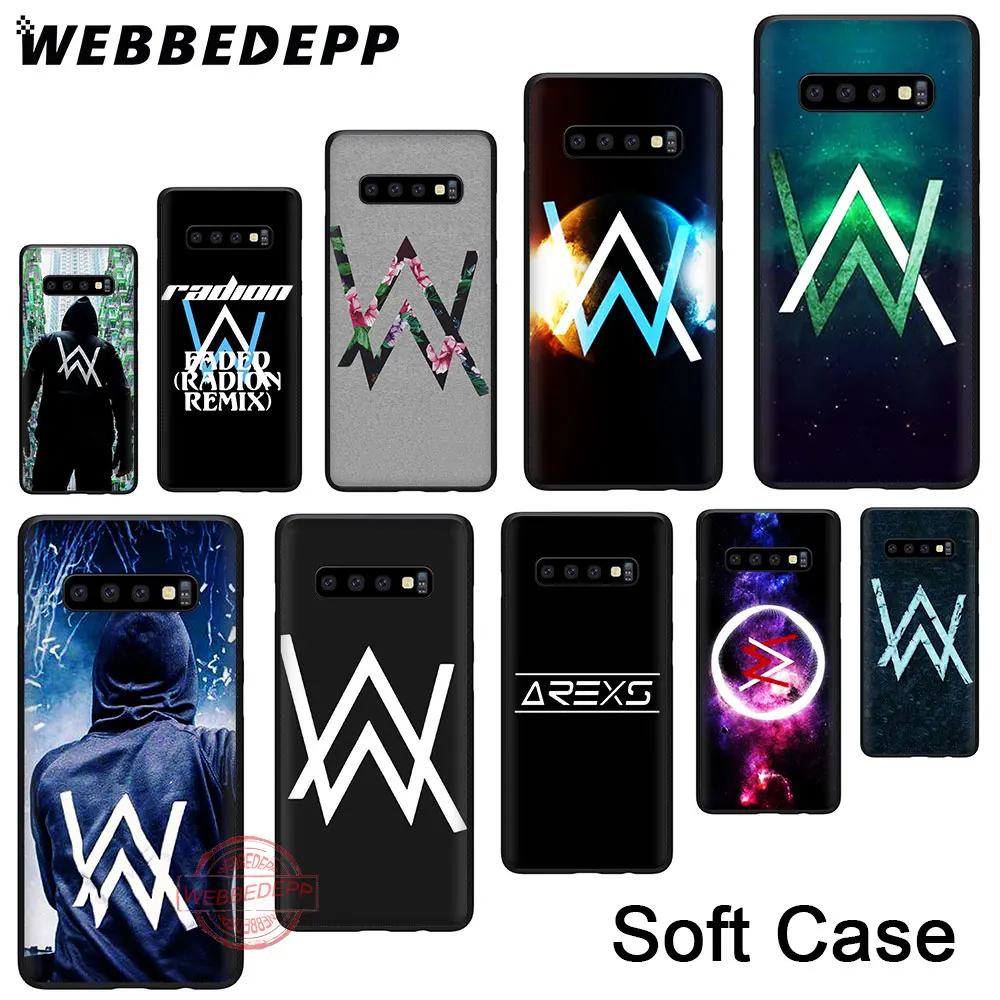 

Phone Case for Samsung Galaxy S8 S9 S10 Plus S6 S7 Edge Note 9 8 Note 10 Plus Silicone TPU Cases Cover 107N Alan Walker DJ Faded