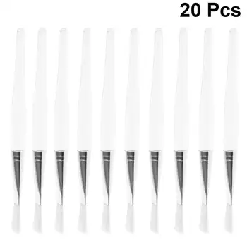 

20pcs Soft Nylon Makeup Brushes Facial Mask Brushes Cosmetic Brushes For Ladies Women Girls Beauty Makeup Accessories