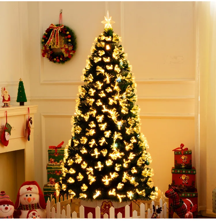 Новинка,, высококачественные рождественские светодиодные гирлянды на деревья, роскошные украшения для рождественской елки, украшения для дома