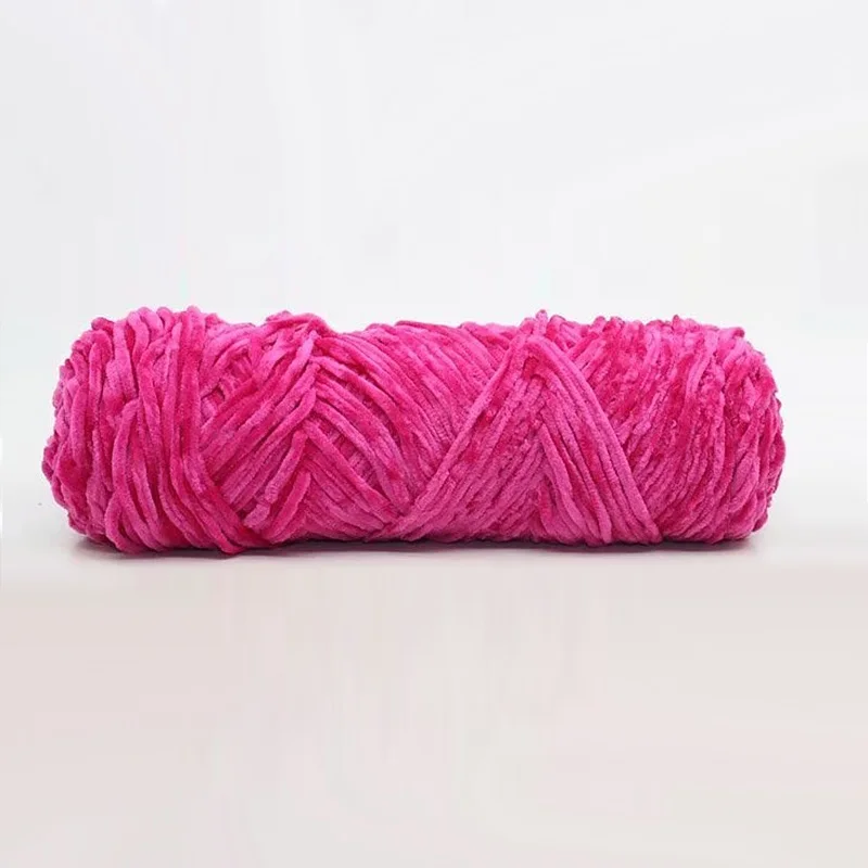 Velvet Yarn Soft Protein Cashmere Yarn Silk Wool Baby Yarn Crochet Knitting Yarn Cotton Baby Wool Diy Sweater - Color: 30