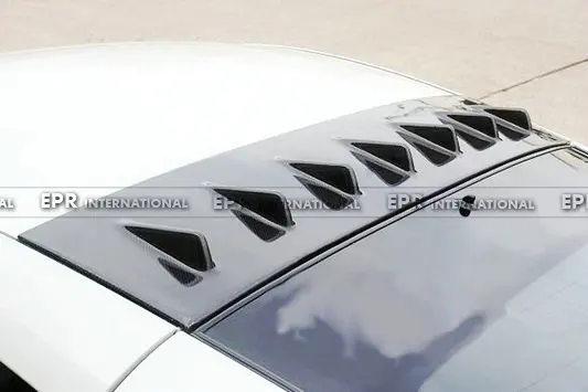 Для Nissan Fairlady 350Z углеродное волокно VTX стиль генератор спойлер на крышу комплект