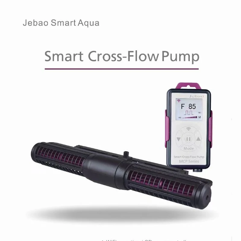 Jebao-bomba de flujo cruzado con pantalla LCD, dispositivo MCP 70, 90, 120, 150, 180, con Control Wifi, bomba de onda de circulación