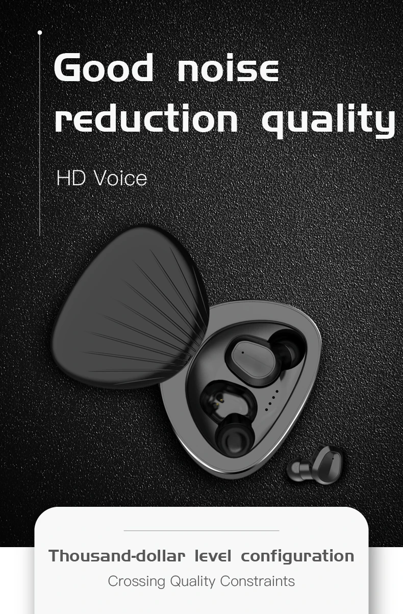 Ottwn H3 TWS Спортивная гарнитура 5,0 Bluetooth гарнитура бинауральная Беспроводная настоящая стерео Водонепроницаемая в уши шумоподавление с зарядным устройством