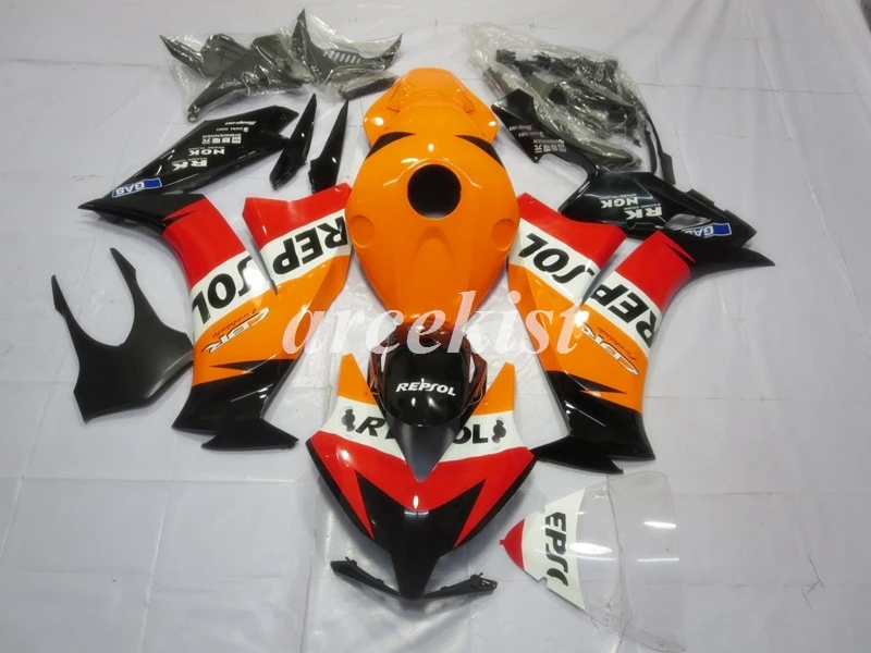 Литьевая Форма ABS полный обтекатель комплект Подходит для HONDA CBR1000RR 2012 2013 1000RR CBR1000 набор кузова Repsol