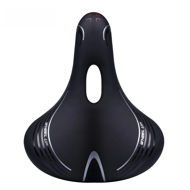 

Bike Saddle, Comfortable Gel Bicycle Seat with Shockproof Memory Foam & Gel & Waterproof PU for Mountain MTB Road Bike Cycling