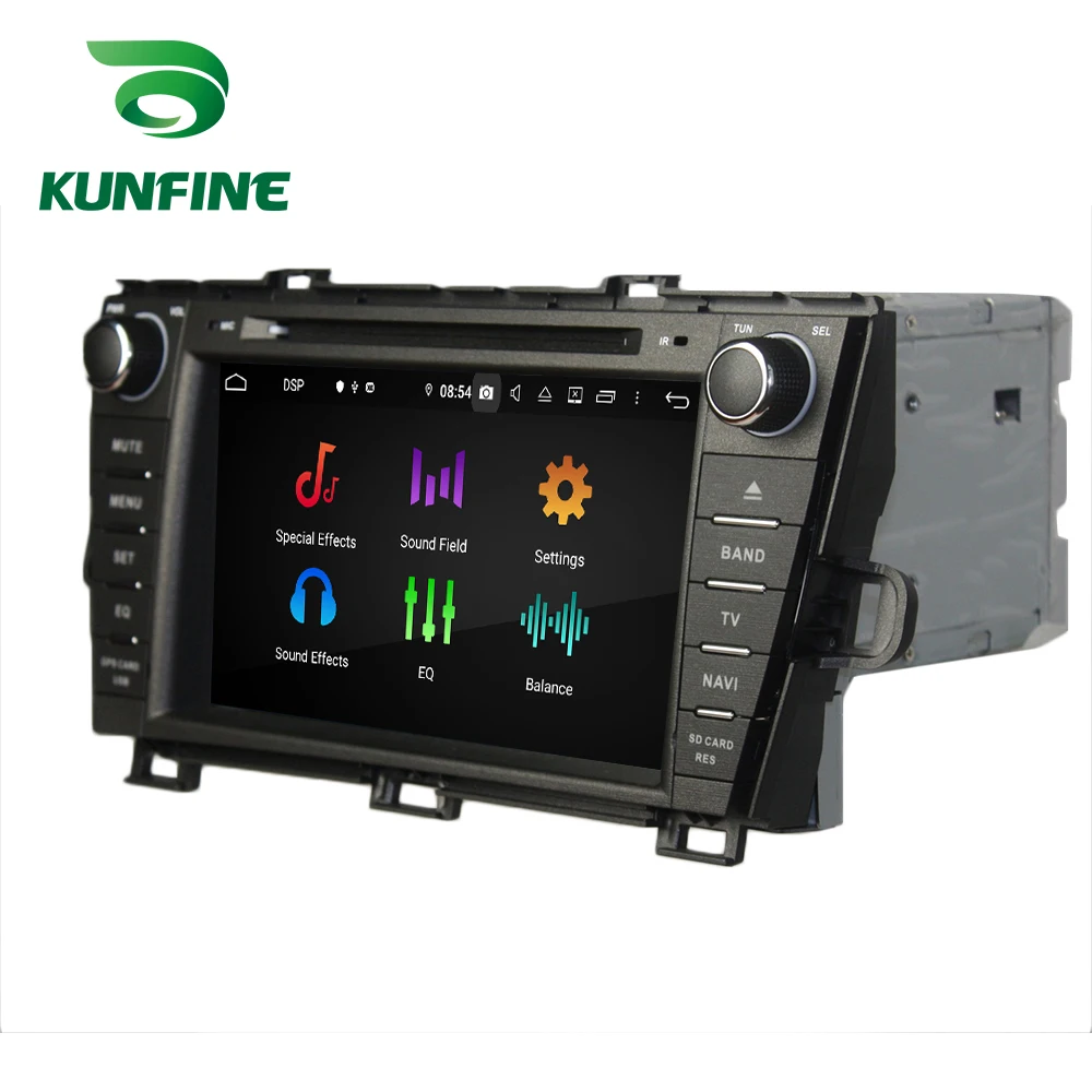 Cheap Android 9.0 Octa Core 4GB RAM 64GB ROM Car DVD GPS Multimedia Player Car Stereo for Toyota Prius 2009-2014 right driving 7