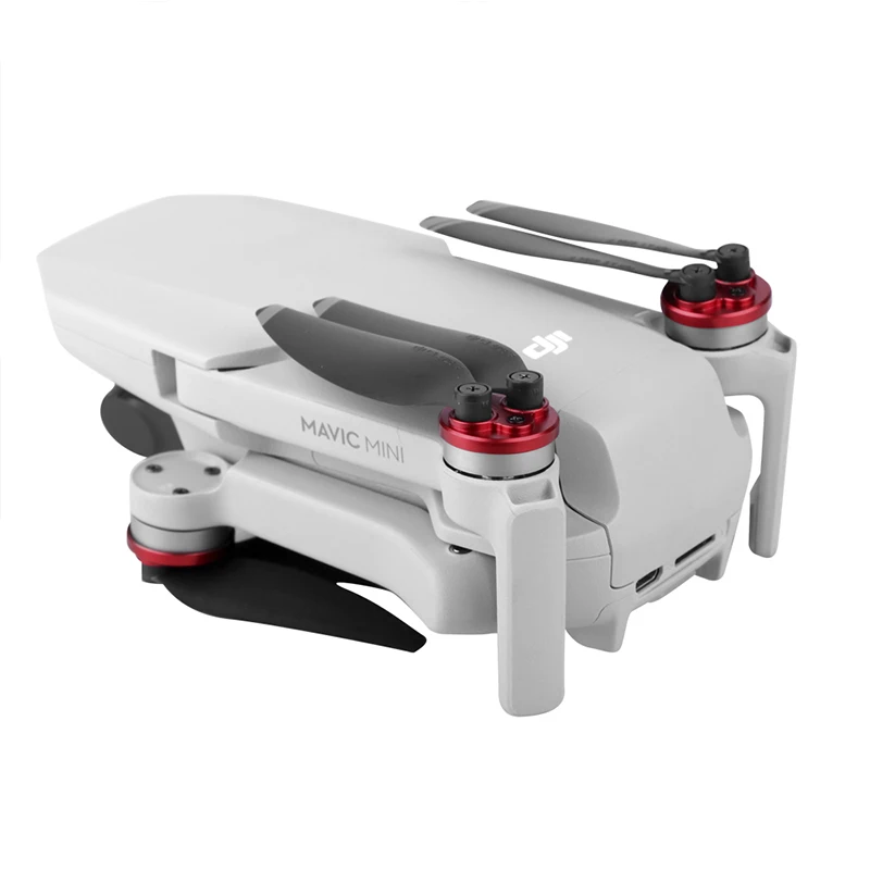 Buy Upgraded Motor Covers Scratch-proof Propellers Block-up Protective Aluminum Alloy Motor Cover for Mavic Mini