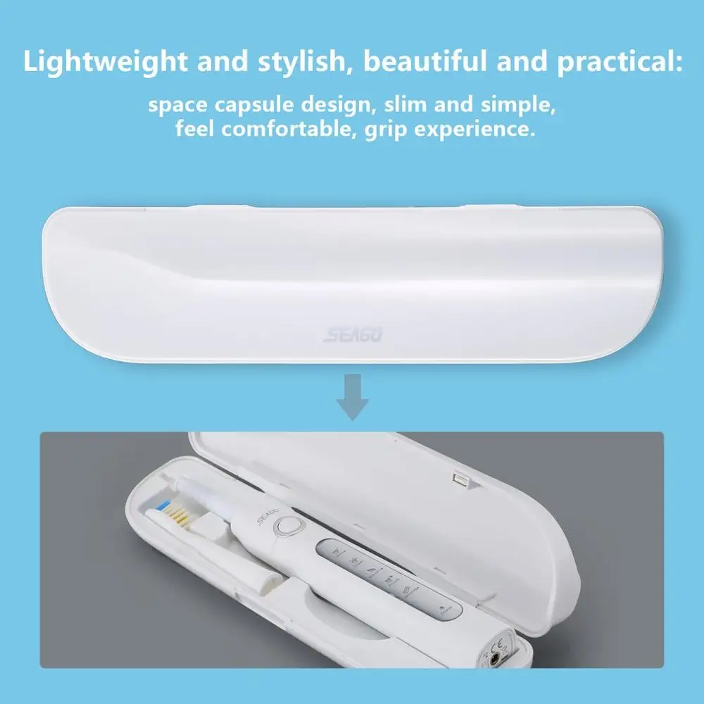Seago Electric toothbrush SG507 949 general Toothbrush Box Travel Case Protection Case Durable upset Portable Toothbrush box Seago Electric toothbrush SG507 949 general Toothbrush Box Travel Case Protection Case Durable upset Portable Toothbrush box