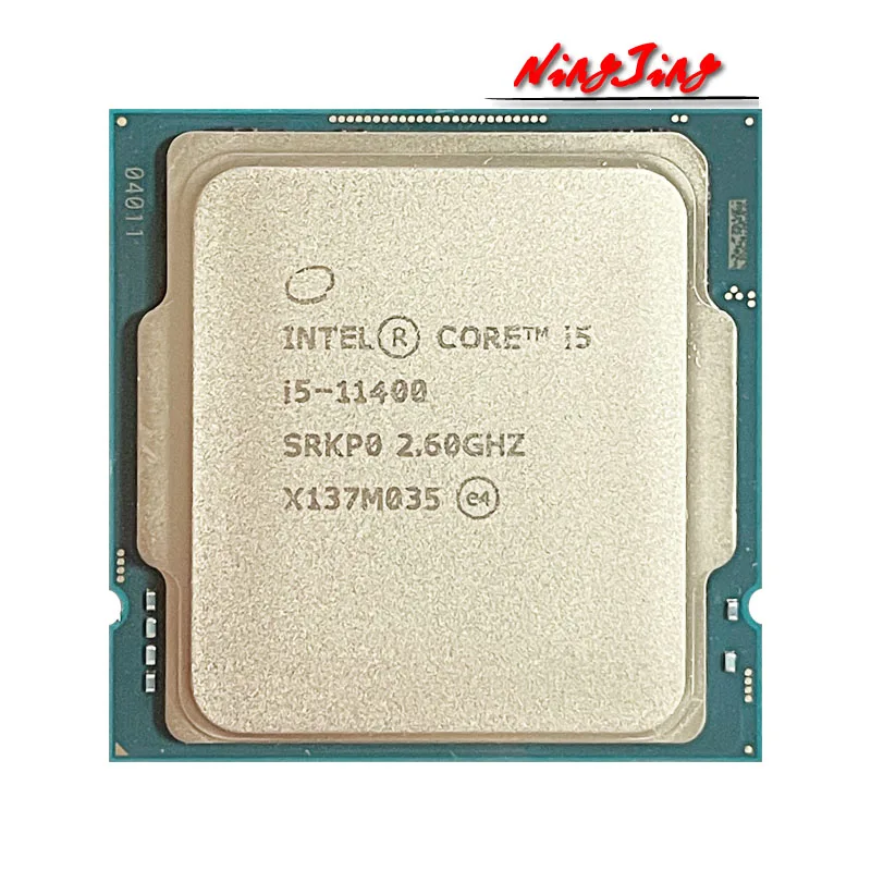 Procesador Intel Core i5 i5 11400 11400, 2,6 GHz, CPU usada de seis núcleos  y 12 hilos, L3 = 12M, 65W, LGA 1200|CPUs| - AliExpress