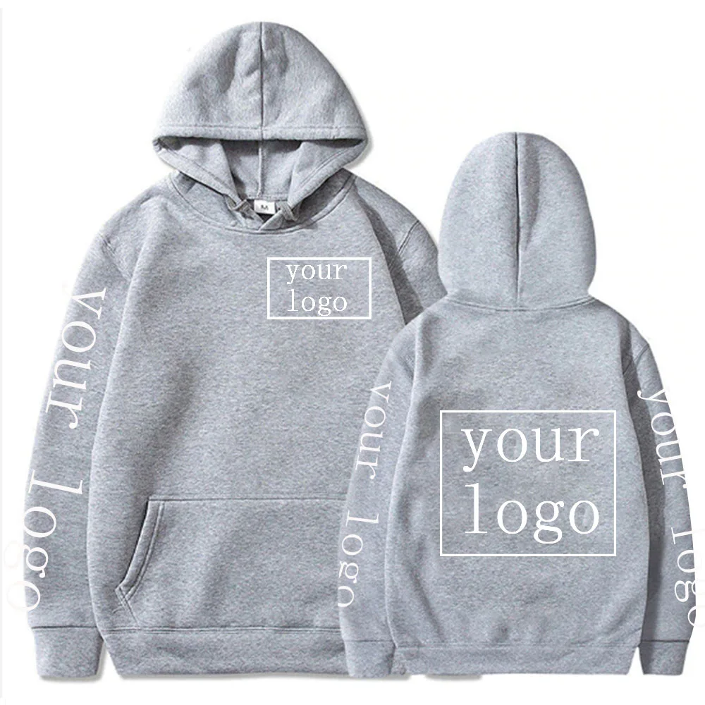 2022 Style Custom Hoodie Diy Text Couple Friends Family Logo Image Print Clothing Custom Sports Leisure Sweater Size Xs-4Xl