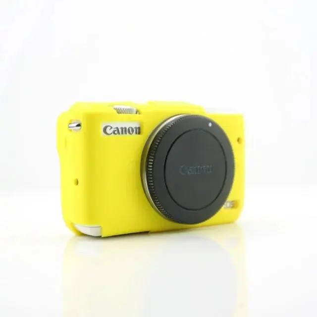Мягкий силиконовый чехол для корпуса камеры защитный Canon EOS M10 canon|Сумки