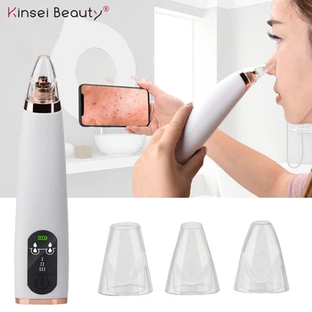 

Wireless WIFI Visual Blackhead Remover Face Deep Pore Cleaner Real Time Monitor Skin Care Machine Beauty Tools USB Charging