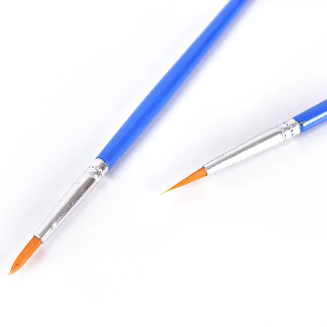 Professional 10pcs Paintbrush Oil Acrylic Brush Watercolor Pen Nylon