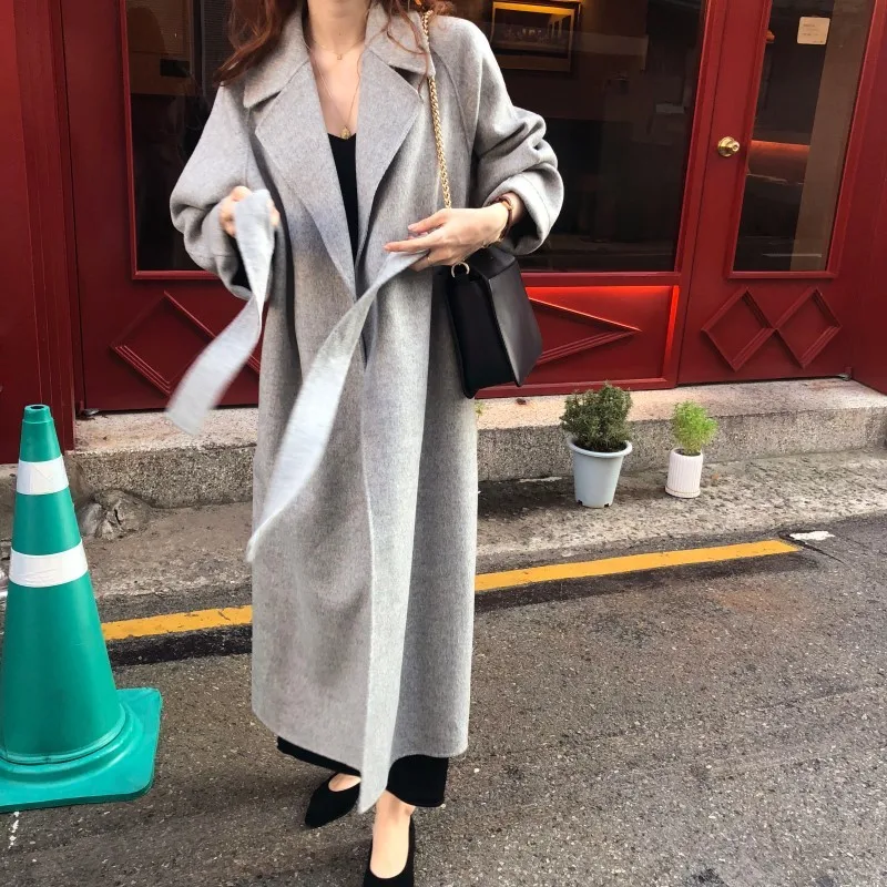 black puffer coat womens Women Winter Long Overcoat Outwear Coat Loose Plus Size Cardigans Long Sleeve Manteau Femme Hiver Elegant white bubble coat