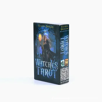 

New Destiny Divination Witch Tarot Multiplayer Poker Board Game Family Interactive divination for fortune witch card game P006