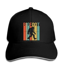 Бейсболка, забавная мужская шапка с принтом, новинка, snapback, для женщин, Bigfoot, Ретро стиль, Винтаж, Bigfoot Sasquatch, бейсболки
