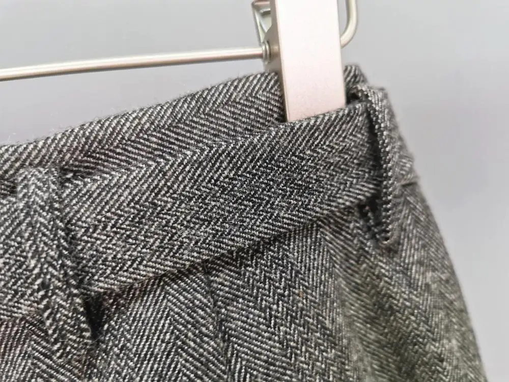 winner new women fashion wool pants trouse female casual long pants with belts ddxgz3