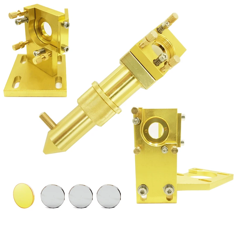 FONLAND K40 CO2 Laserkopf Satz Spiegelhalterungen 20 mm FL 50,8 mm Für 2030 4060 K40 CO2 Laserschneider Lasergravur Schneidemaschine, Blau FONLAND K40 CO2 Laserkopf Satz Spiegelhalterungen 20 mm FL 50,8 mm Für 2030 4060 K40 CO2 Laserschneider Lasergravur Schneidemaschine, Blau