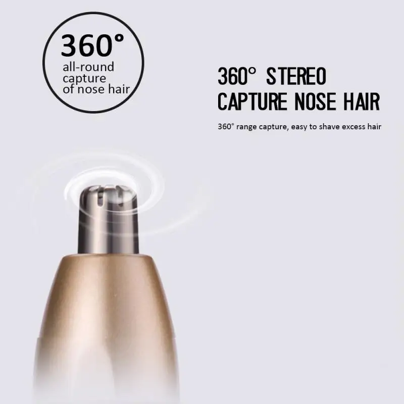3 In1 Электрический Ухо Нос Триммер для волос удаление бровей носа тример уха Уход
