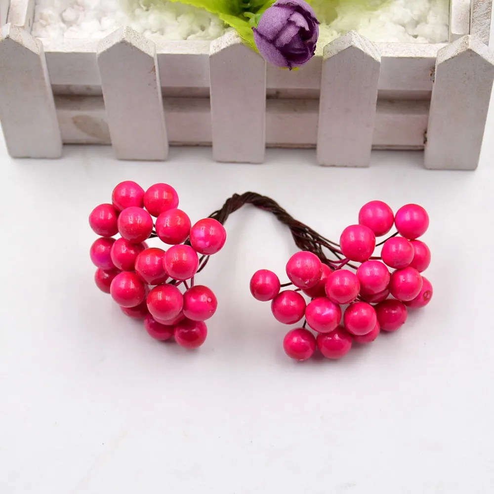 20pcs-40heads-Artificial-Flower-Mini-Berry-Bacca-Bouquet-For-Wedding-Decoration-DIY-Scrapbooking-Decorative-Wreath-Fake (11)
