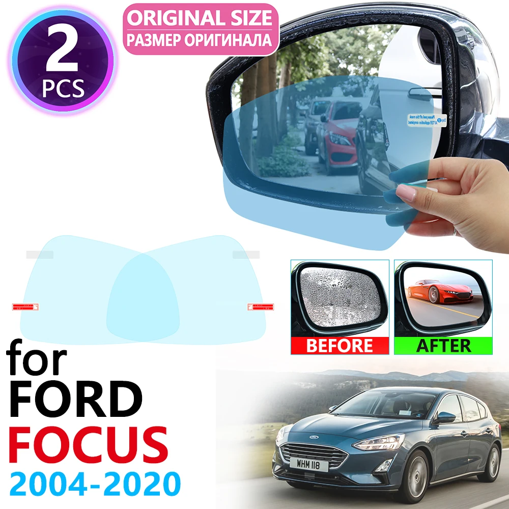 Противотуманная пленка для зеркала заднего вида Ford Focus 2 3 4 2004 ~ 2019 аксессуары MK2 MK3
