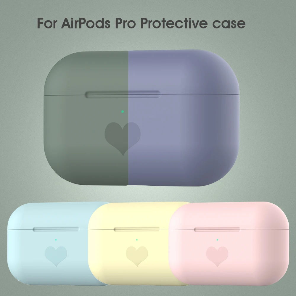 Для Apple Airpods Pro силиконовый чехол для наушников для Airpods Pro Мягкий чехол Чехол для влюбленных чехол для Airpods 3 чехол для гарнитуры