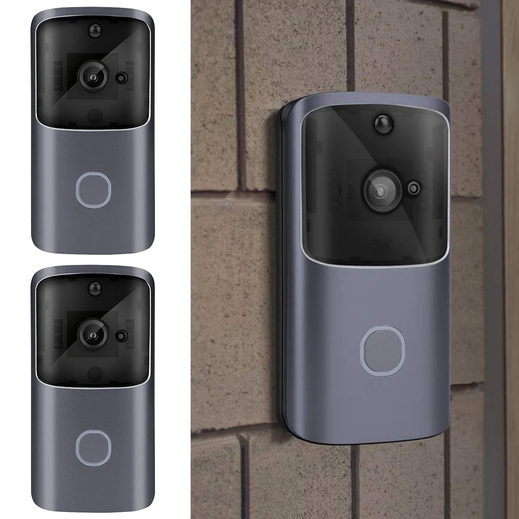 2set 2.4G M10 Video Door Intercom 720P WIFI Wireless Home Door Bell Night Vision