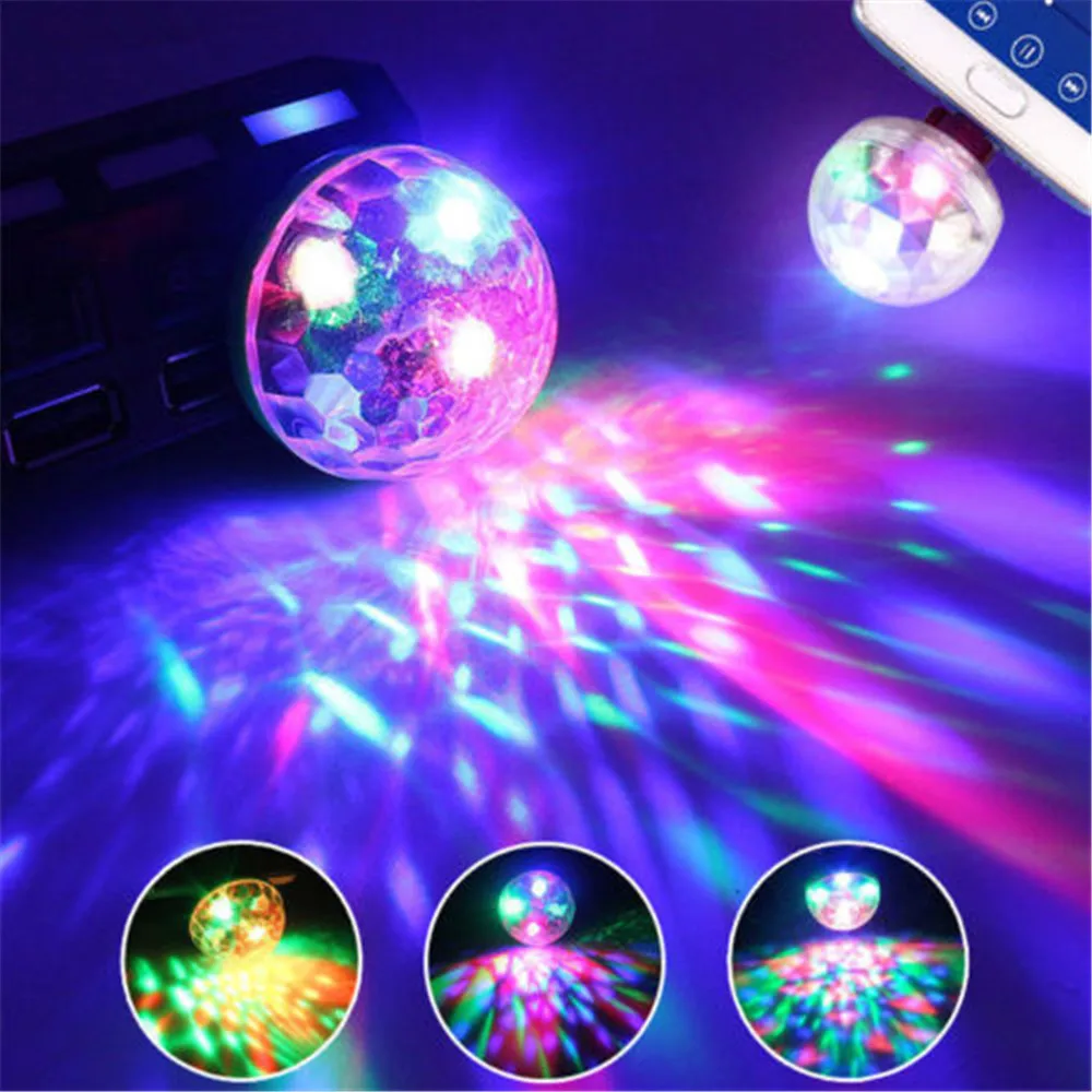 Usb Led 雰囲気カーライトステージマジック Dj ディスコボールランプ屋内ホームパーティー Usb アップル Android 電話音声制御ライト 舞台照明装置 Aliexpress Usb Led 雰囲気カーライトステージマジック Dj ディスコボールランプ屋内ホームパーティー Usb アップル Android 電話音声制御ライト 舞台照明装置 Aliexpress