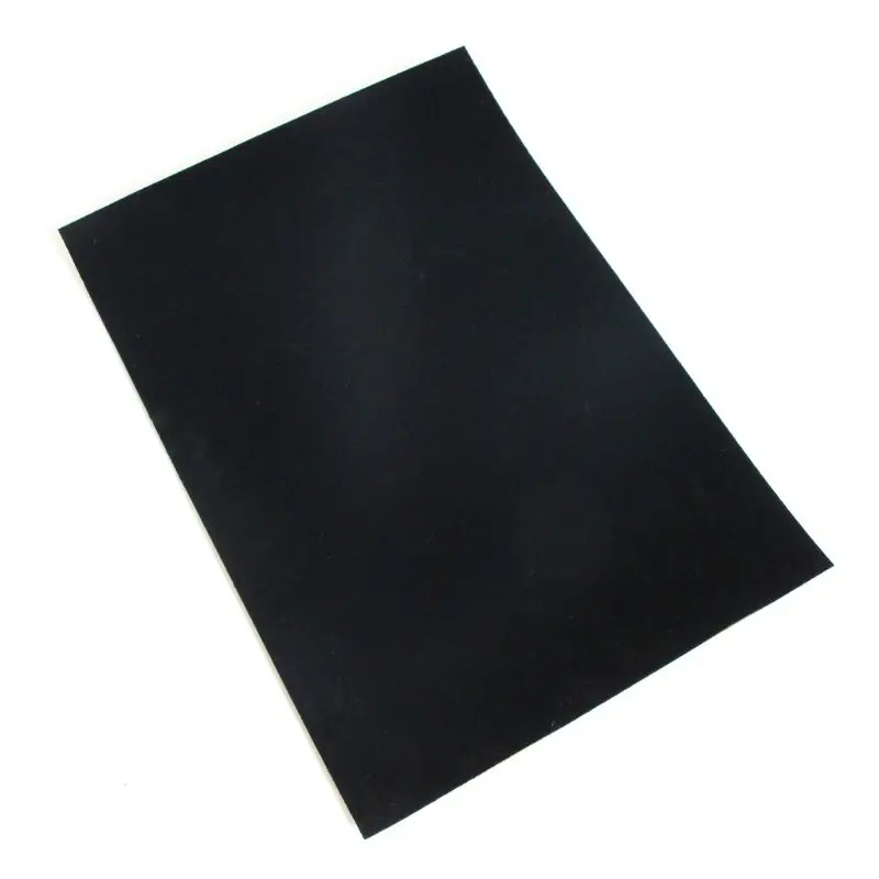 Black Felt Fabric Adhesive Sheets with Sticky Glue Back for Art & Crafts E56C