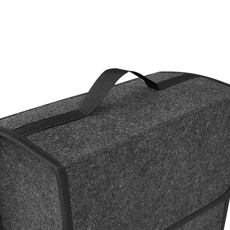 Мягкий шерстяной войлочный органайзер для багажника автомобиля, огнестойкая посылка для хранения, одеяло, инструмент, коробка для хранения автомобиля, сумка