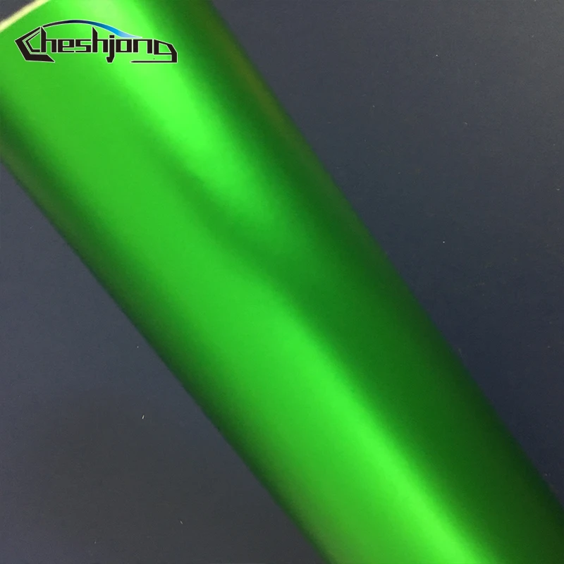 Apple-Green-Matte-chrome-Vinyl-Film-car-sticker-9